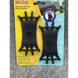 Nuby 360° Bike Stroller Phone Universal Mount Silicone Bicycle Holder iPhone